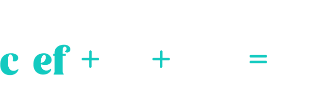 Letters, tools, and elements representative of the logo creation process.